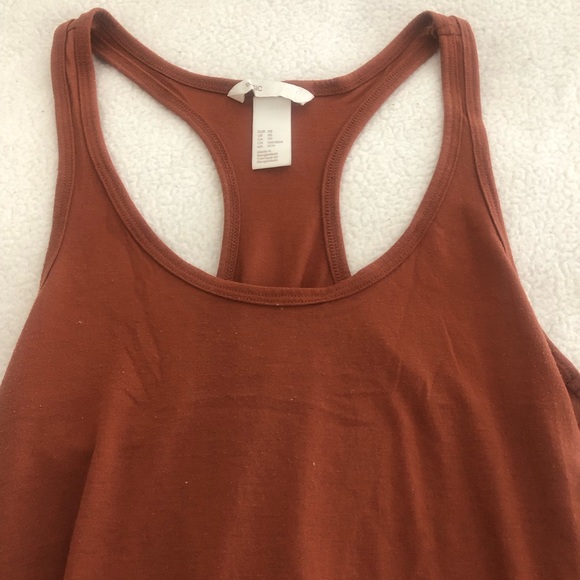 Basic H&M Rust/Brown Tank Top - Picture 2 of 4